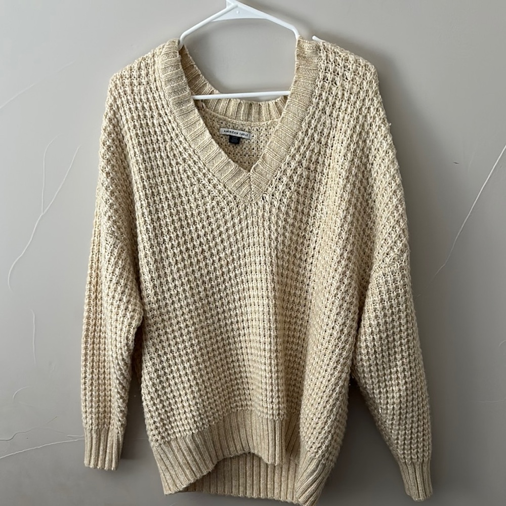American eagle oversized knit sweater
